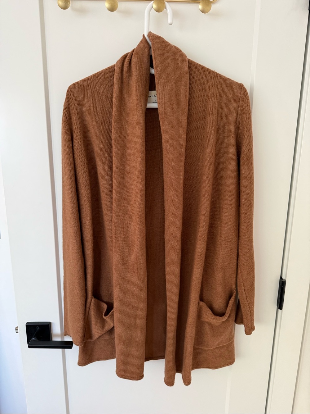 Babaton Cozy Open-Front Women’s Sweater Cardigan - Brown